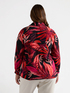 Hemdbluse mit Blätterdruck image number 1