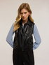Coated fabric gilet image number 2
