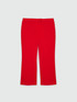 Pantaloni kick flare in tessuto stretch image number 5