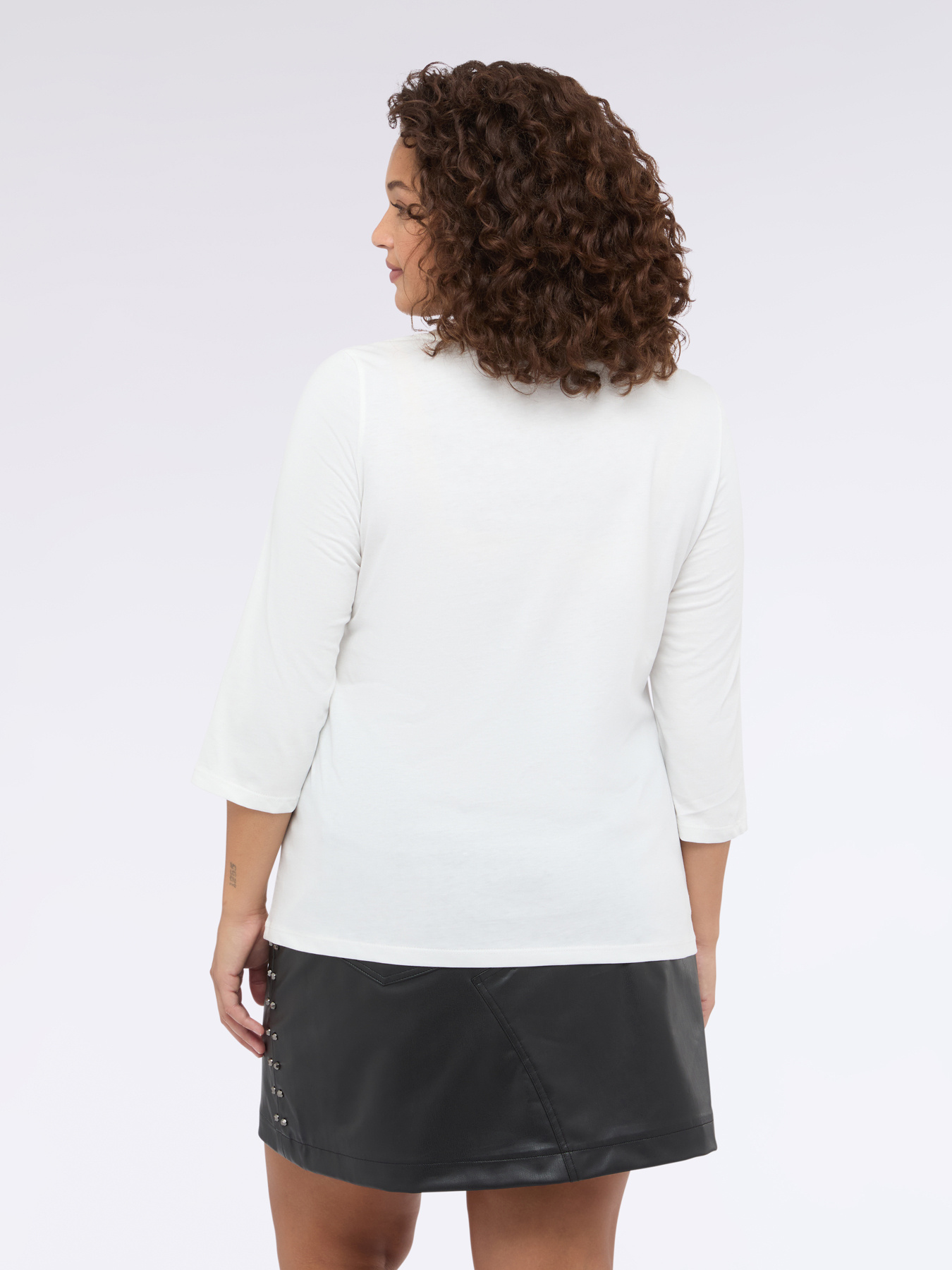 Rock print jersey T-shirt image number 2