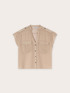 Sahara-Hemd aus laminiertem Georgette image number 4
