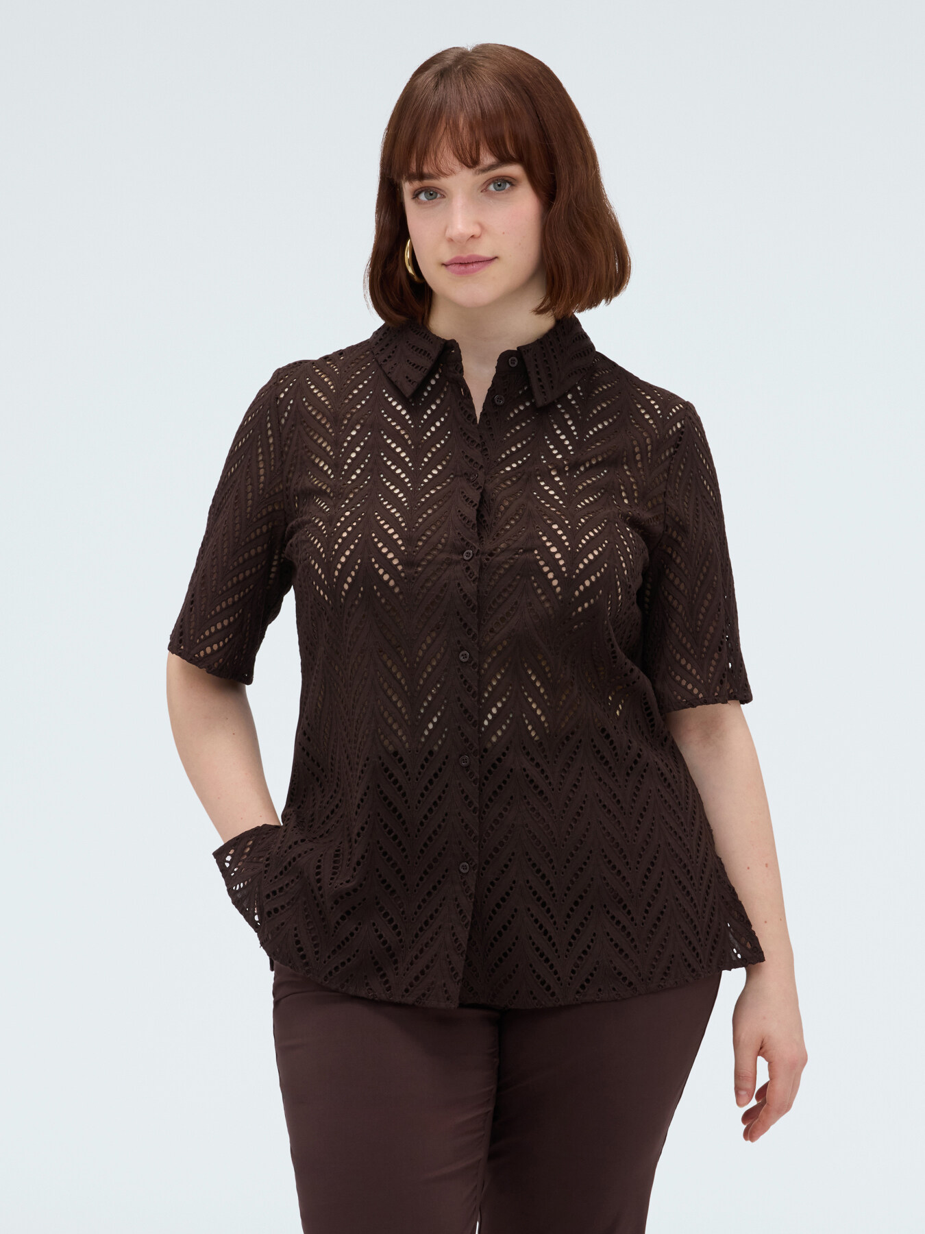 Sangallo cotton shirt image number 0