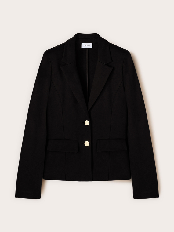 Ungef&uuml;tterter Blazer aus Punto Milano