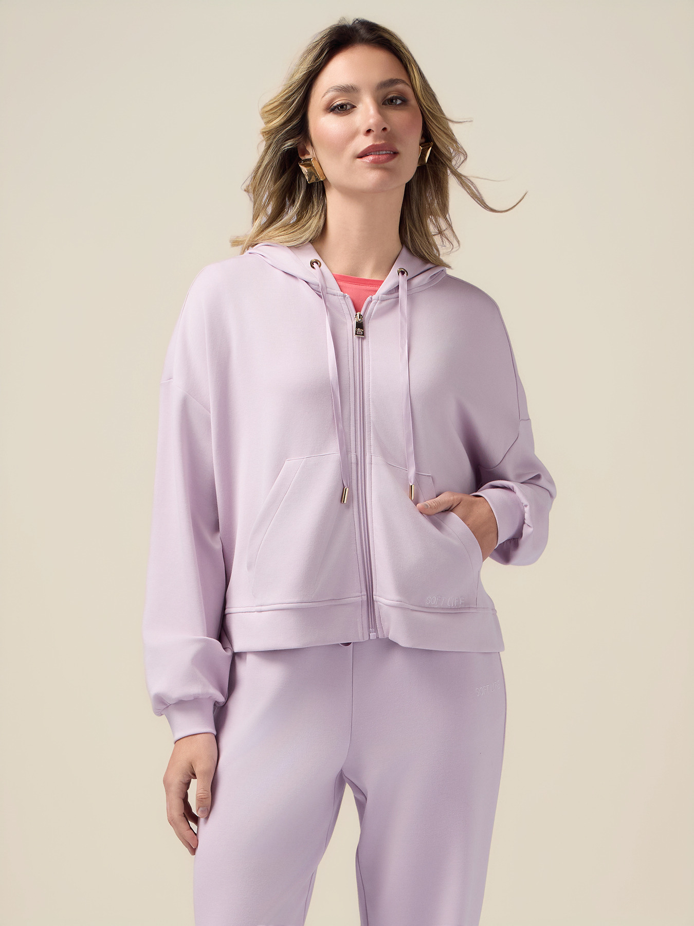 Soft touch jersey sweatshirt image number 0