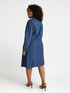 Stretch denim dress image number 1