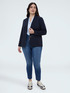 Jeggings aus Denim mit dekorativen Kn&ouml;pfen image number 0