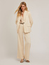 Blazer monopetto in raso image number 3