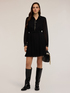 Short embroidered dress with pleated skirt image number 3