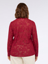 Spitzen-T-Shirt mit Blumenmuster image number 1