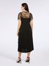 Satin-Slip-Kleid mit Spitzeneinsätzen image number 1