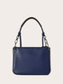 Python-effect coated fabric twin handbags image number 2