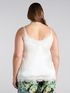Top aus Satin mit Spitze image number 1