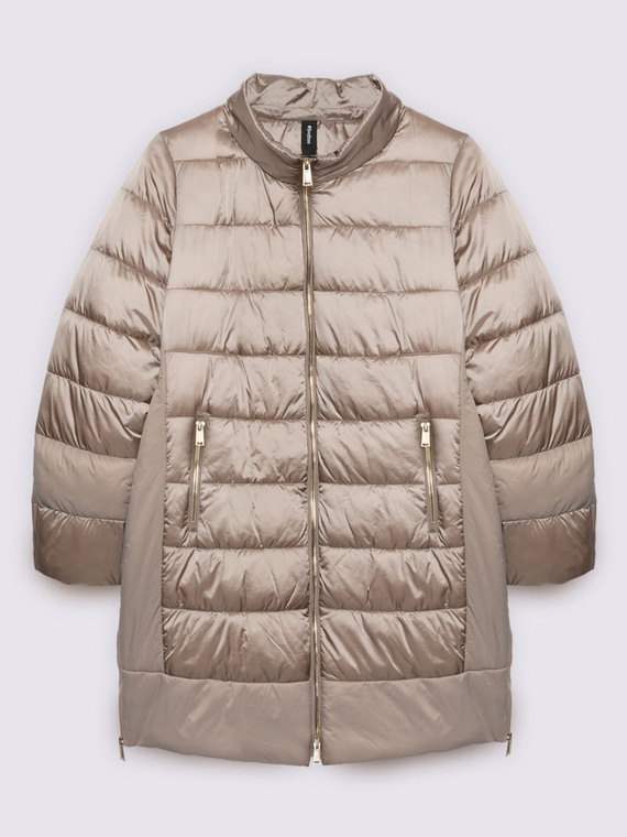 Piumino bimaterico con imbottitura in Sorona® Aura