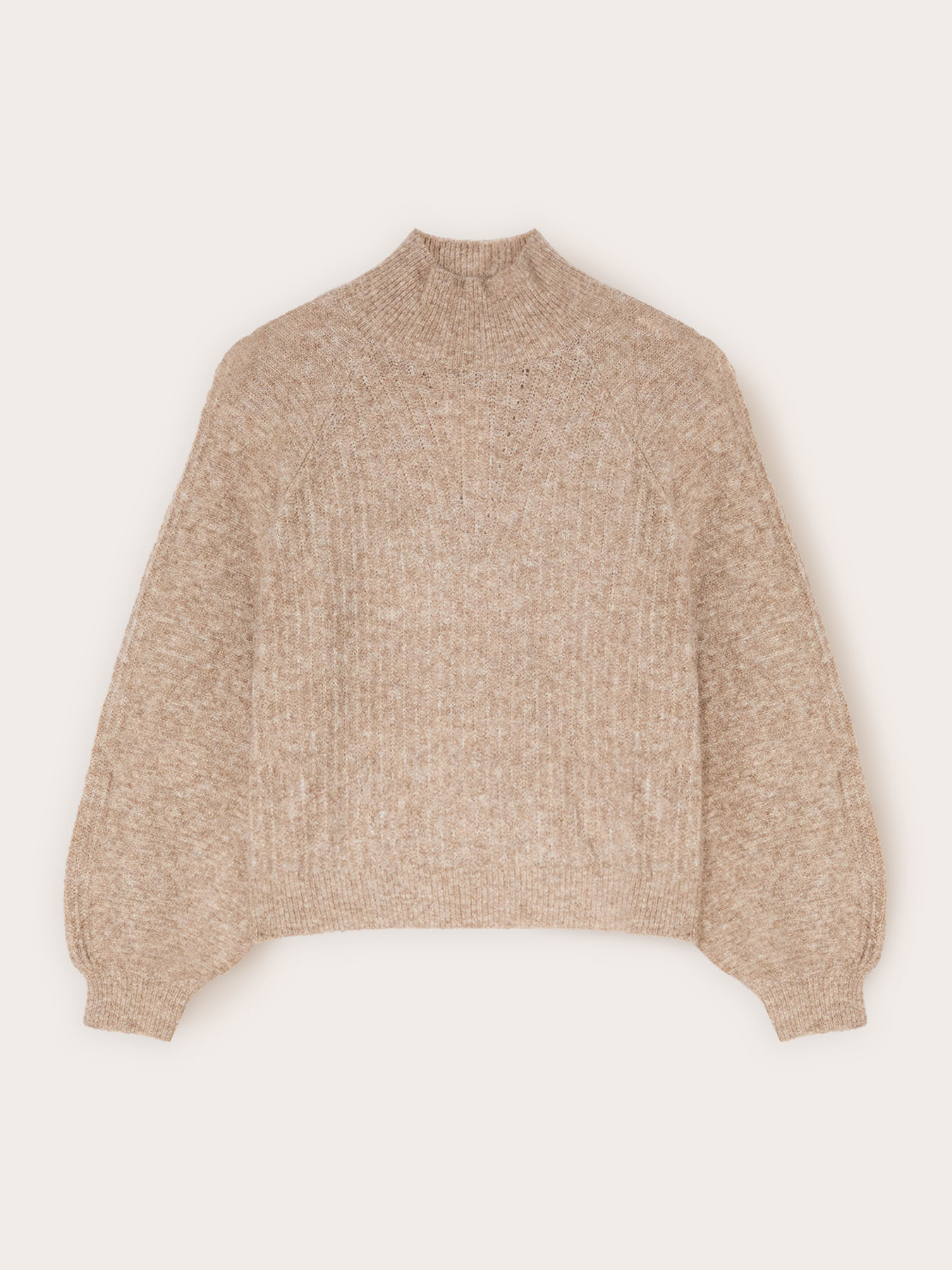 Oversized sleeve sweater image number 4