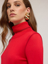Turtleneck sweater in silk blend image number 3