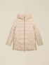 Midi down jacket with hood image number 3