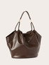Curly shopping din țesătură acoperită image number 4