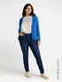 Skinny-Jeans mit blauer Waschung image number 0