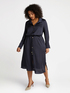 Vestito chemisier con cintura in vita image number 4