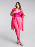 Tankini top with crossover neckline image number 1