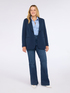 Fitted blazer in stretch fabric image number 4