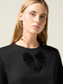T-shirt en jersey avec patch en paillettes image number 2