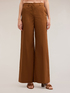 Cotton palazzo trousers image number 2