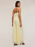 Langer plissierter Overall aus Satin image number 1