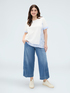 Baggy jeans in washed-effect denim image number 2