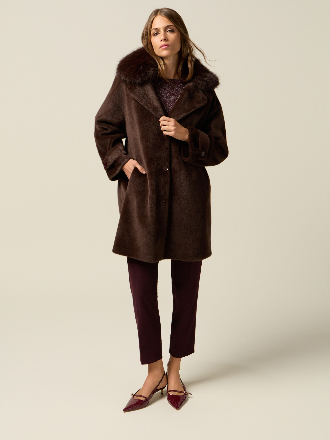 Cappotto in tessuto morbido image number 3