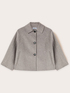 Veste courte en tissu mélangé de laine image number 4