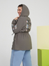Parka leggero con ricamo floreale image number 1