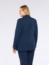 Fitted blazer in stretch fabric image number 1