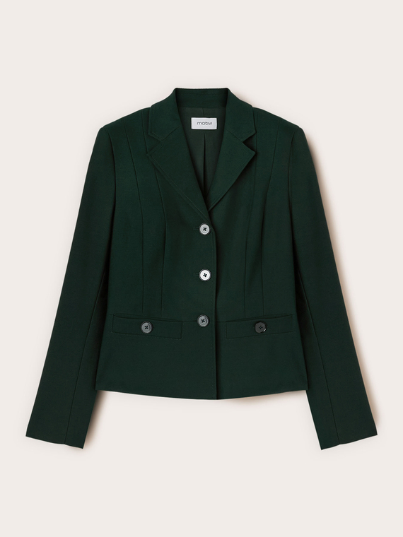 Short blazer jacket