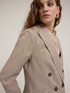 Blazer à double boutonnage en lin image number 3