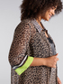 Camicia kaftano animalier image number 4