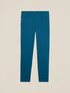 Skinny cotton blend trousers image number 4