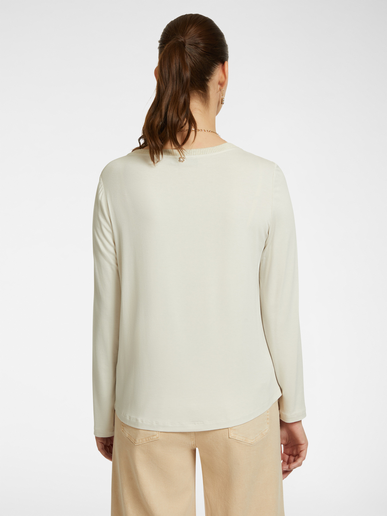 LENZING™ ECOVERO™ viscose T-shirt image number 1