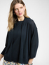Relaxed fit open-front t-shirt image number 3