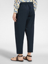 Stretch cotton balloon trousers image number 1