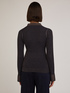 Polo a coste in maglia lurex image number 1