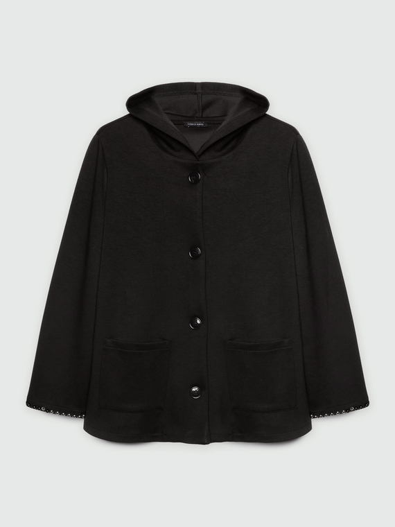 Sudadera de scuba con bordado