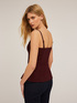 Top bustier con bretelle image number 1