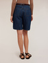 Bermuda in denim misto lino image number 1