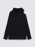 Maglia con dettaglio cut out e occhielli metallici image number 4