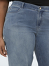 Jeans Wide Leg aus gewaschenem Denim image number 2