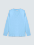 Maglia scollo a V in misto viscosa image number 4