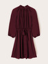 Dress with a cowl neck image number 4