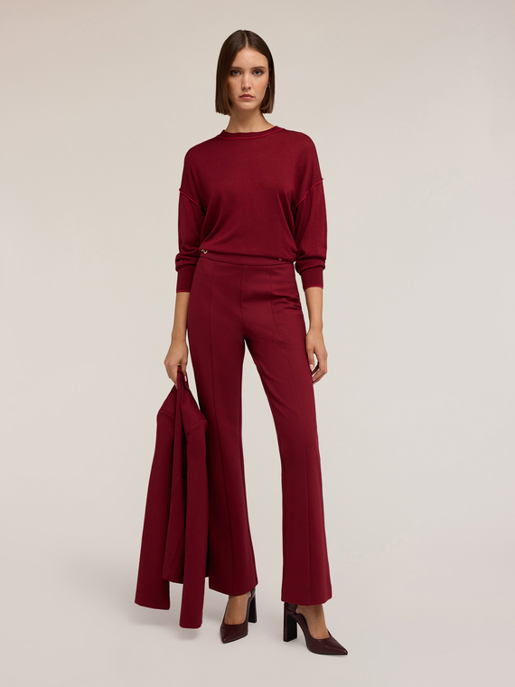 Silk blend sweater