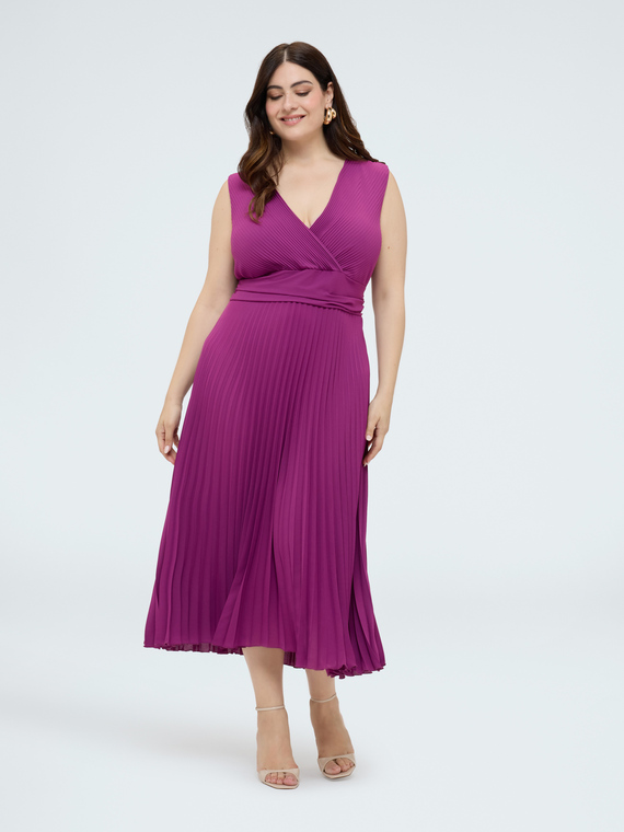 Dream Dress in pleated georgette